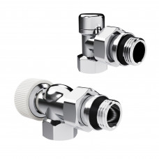 Набор термостатический осевой Royal Thermo Design 1/2"М30х1,5 Хром